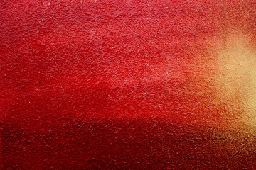 red painted wall background texture