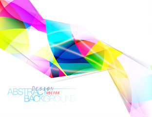 Abstract colorful angle shape scene vector wallpaper on a white background