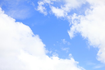 Clear sky with cloud on day can be to background