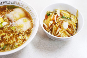 ラーメンと中華飯のセット