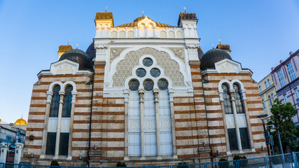 The Sofia Synagogue is the largest on the Balkan Peninsula and the 3 in Europe after Budapest and Amsterdam. Built in 1909 by a model of the synagogue in Vienna which was later destroyed by the Nazis.