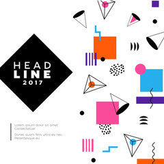 Abstract Background - vector template illustration