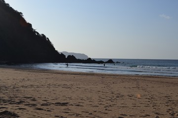 Fototapeta na wymiar Duli Beach in El Nido