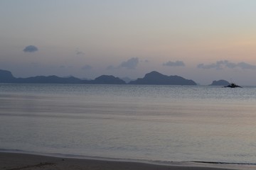 Fototapeta na wymiar Ocean view with islands