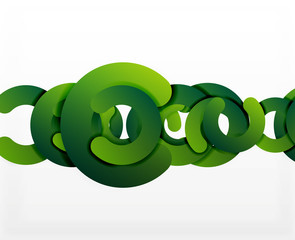 Circle geometric abstract background, colorful business or technology design for web