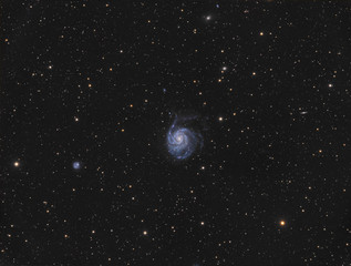 Obraz na płótnie Canvas Pinwheel Galaxy M101