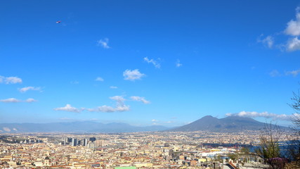 Obraz premium Naples, Italy: city view