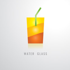 Fruit for good health colour gradation Yellow. orange. red. modern design vector illustration. on a White Background. Icon. logo. Symbol.