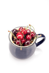 Cherries in bowl