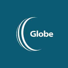 vector logo globe