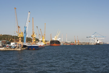 Fototapeta premium Setubal port