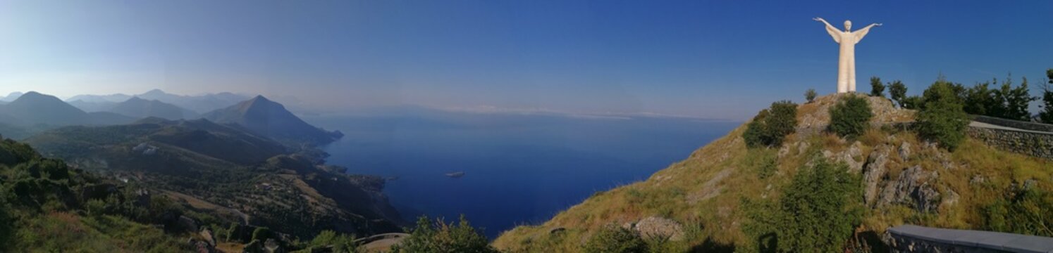 Maratea - Panoramica dal Monte di San Biagio