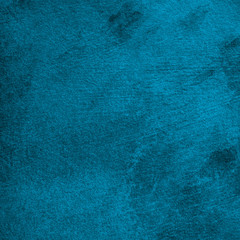 Grunge blue wall background or texture