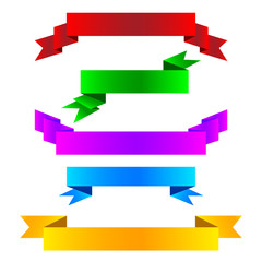 Colored Ribbon Set