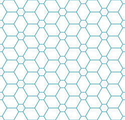 geometric grid graphic deco floral pattern print