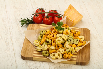Raw tortellini