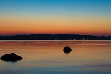 Chiemsee Sonnenuntergang