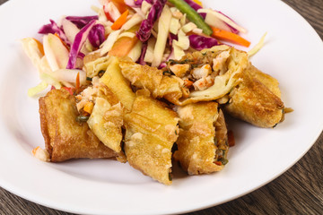 Prawn spring roll
