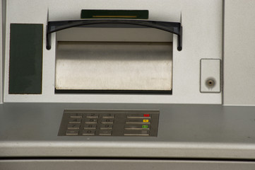 ATM machine keyboard