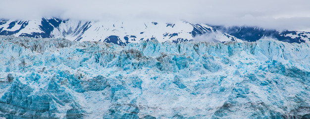 Close View of Hubbard Glacier Ice