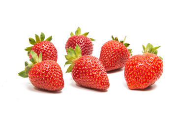 Fresh strawberry isolated