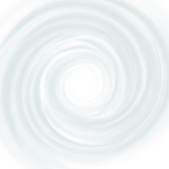 White Milk, Yogurt, Cosmetics Product Swirl Cream Illustration. Mousse Whirlpool And Vortex Background