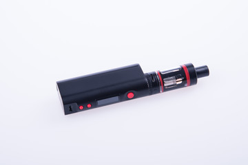 electronic cigarette or vaping device on background.