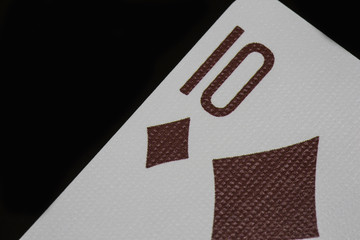 Casino poker playing cards