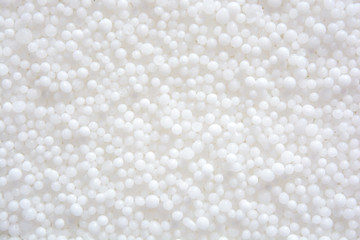 Photo of saltpeter texture consist of many little balls