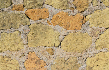 Tufa wall background