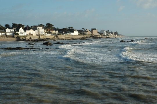 La c&ocirc;te &agrave; Pornichet (Loire-Atlantique)