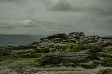 GŁAZY, PEAK DISTRICT, WIELKA BRYTANIA © DawidDobosz