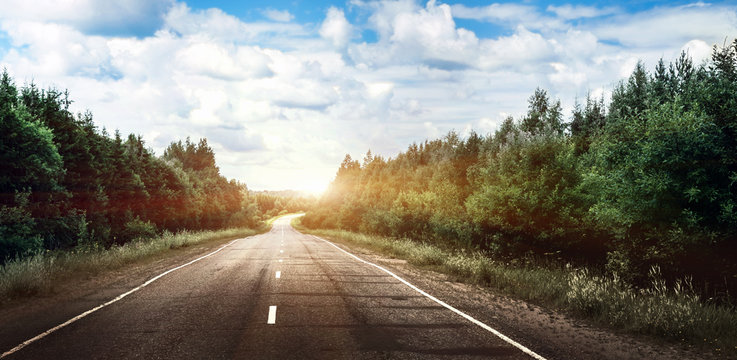 Rural Road Landscape