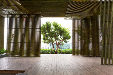 Bamboo room.