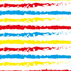 Typography graphic print with bright colorful strips. Abstract urban drawing for t-shirts, print, poster, banner, postcard. creative and modern grunge design