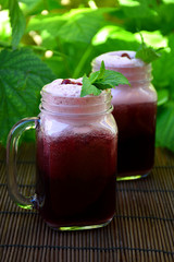 Berry summer cocktail