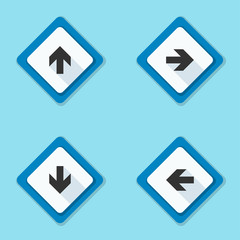 Arrows Sign illustration