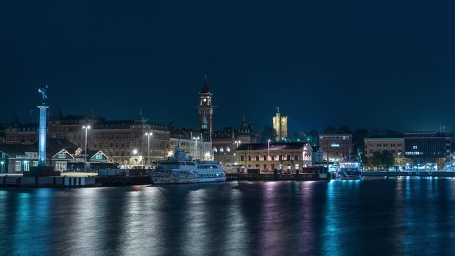 Time lapse of downtown Helsingborg