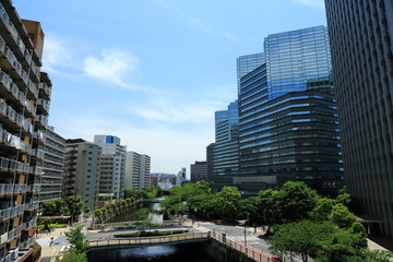 品川区大崎の高層ビル群