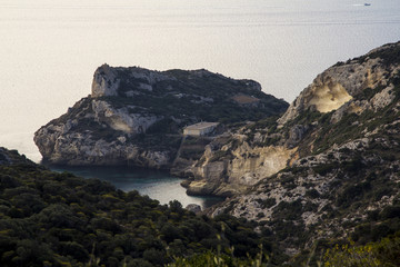 CAGLIARI: Costa sud della Sardegna, vista dal colle della Sella del Diavolo