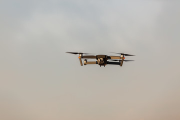 Drone Aircraft Camera Flying Closeup