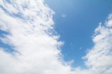 Beautiful landscape of Takayama mura at sunny summer or spring day and blue sky in Kamitakai District in northeast Nagano Prefecture Japan.