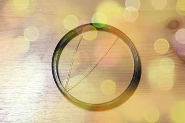 Fotofilter mit Sprung