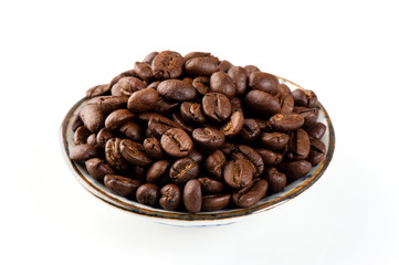closeup coffee beans