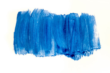 Blaues Muster Wassserfarben farben Pinselstrich