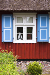 Window with shutters