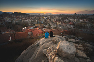 Sunset in Plovdiv