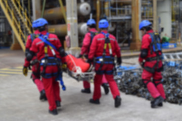 Background for emergency response.