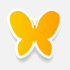 realistic design element: butterfly