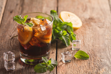 Fresh made Cuba Libre